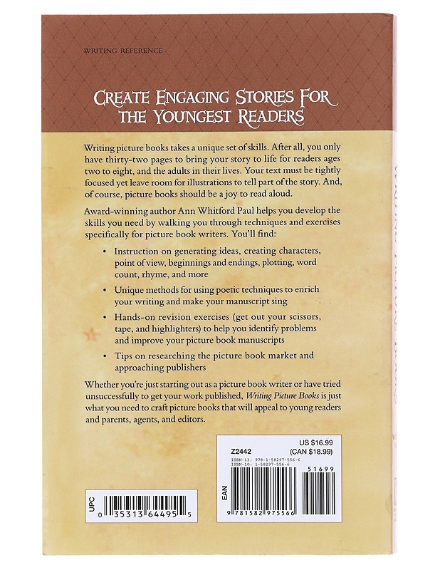 Writing Picture Book - Ann Whitford Paul  - Tietokirjat ja oppaat - 10105619119 - 1