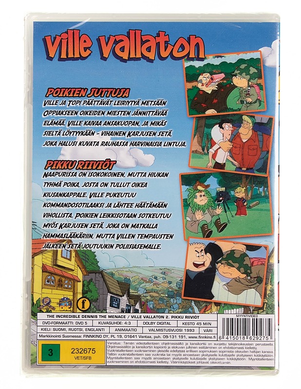 Ville Vallaton 2. Pikku riiviöt  - DVD - DVD-elokuvat - 10105619138 - 1