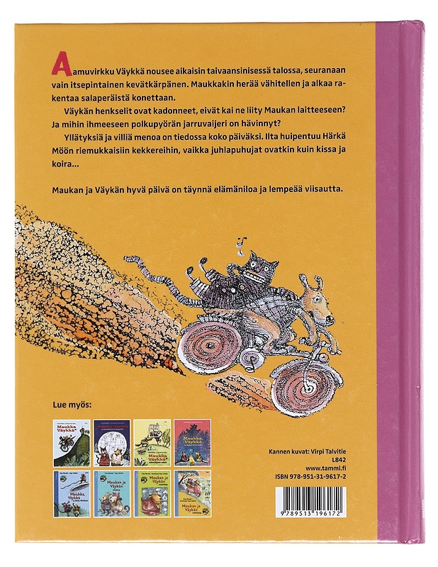 Maukan ja Väykän hyvä päivä - Parvela, Timo - Lastenkirjat - 10105619144 - 1