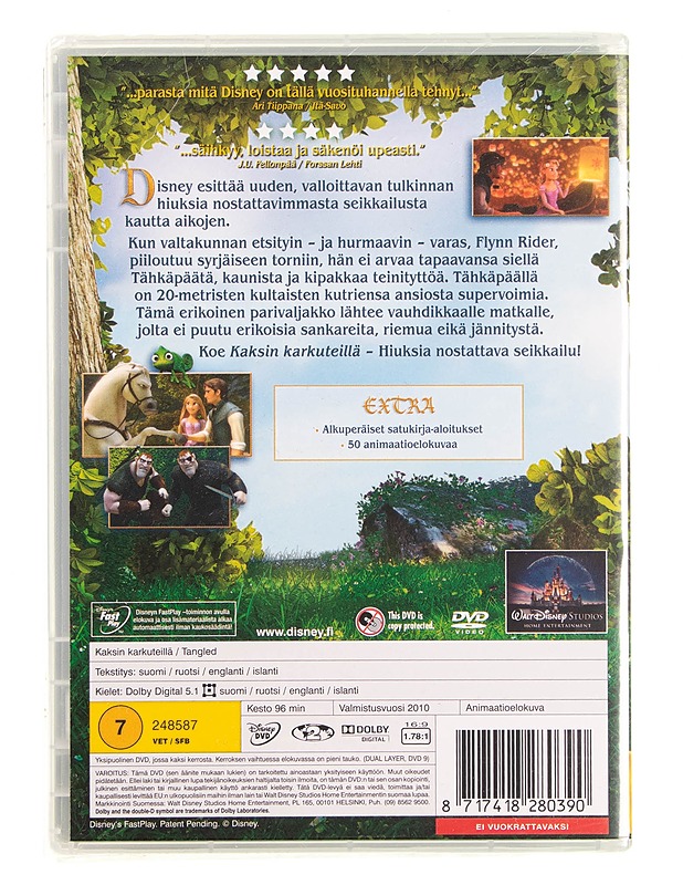 Disney : Kaksin karkuteillä - DVD - DVD-elokuvat - 10105619153 - 1