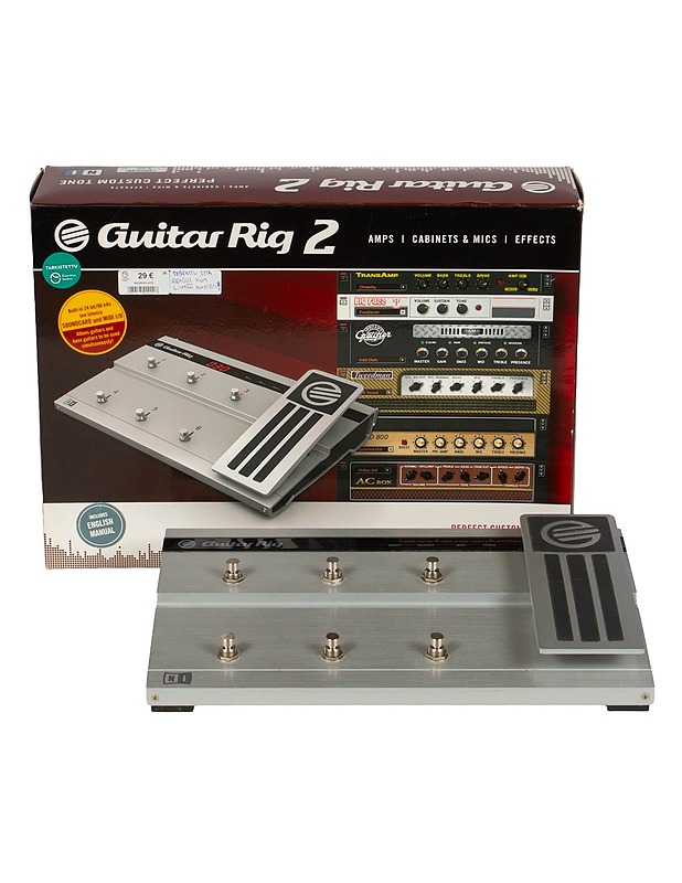 NATIVE INSTRUMENTS Guitar Rig 2 kitaravahvistin ja efektimallinnusjärjestelmä - Audio - 10105619158 - 0
