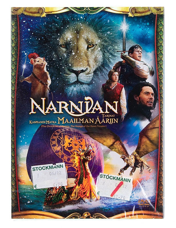 Narnian tarinat: Kaspianin matka maailman ääriin - DVD - DVD-elokuvat - 10105619167 - 0