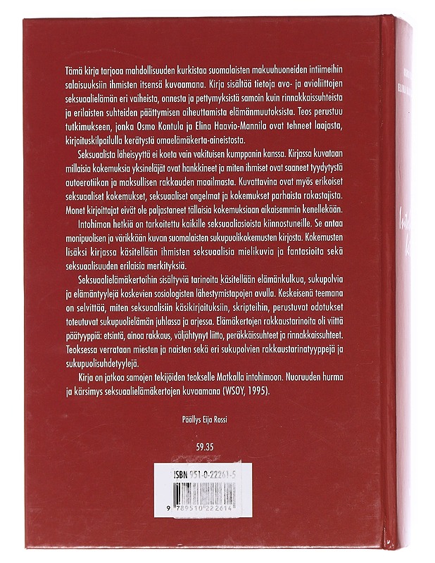 Intohimon hetkiä - Kontula, Osmo - Elämäkerrat ja muistelmat - 10105619208 - 1