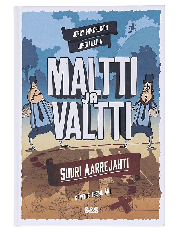 Maltti ja Valtti : Suuri aarrejahti - Mikkelinen, Jerry - Lastenkirjat - 10105619291 - 0