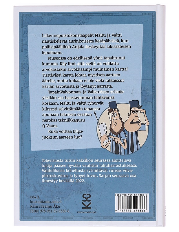 Maltti ja Valtti : Suuri aarrejahti - Mikkelinen, Jerry - Lastenkirjat - 10105619291 - 1