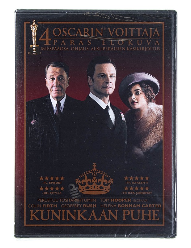 Kuninkaan puhe - DVD - DVD-elokuvat - 10105619297 - 0