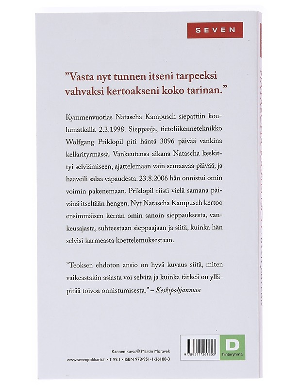 3096 päivää - Kampusch, Natascha - Elämäkerrat ja muistelmat - 10105619319 - 1