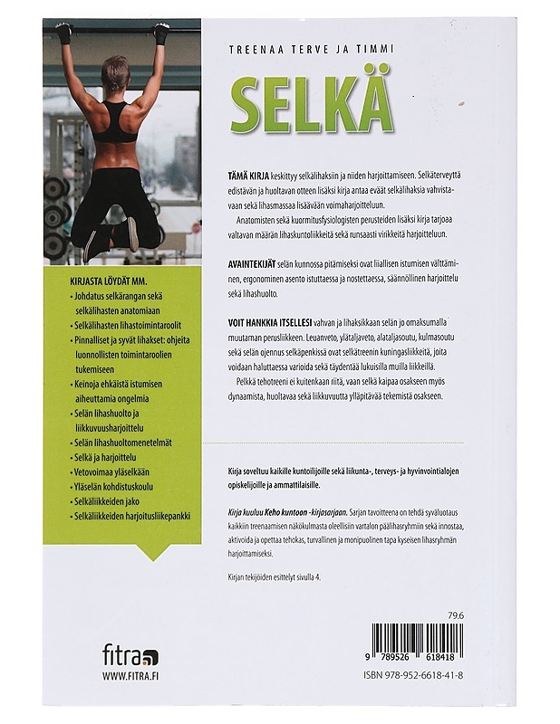 Treenaa terve ja vahva selkä - Lindberg, Ari-Pekka - Tietokirjat ja oppaat - 10105619317 - 1