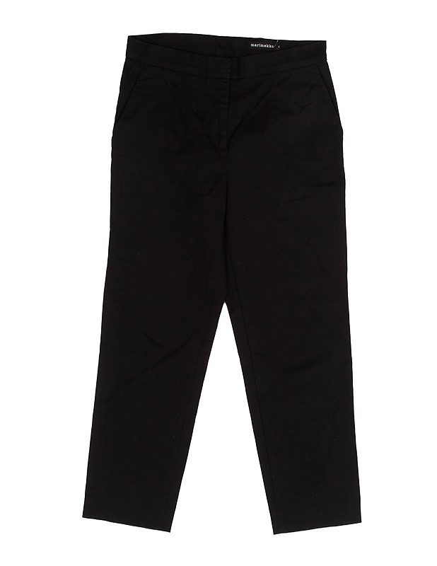 MARIMEKKO Martha musta housut, 34 - Naisten housut, shortsit ja haalarit - 10105619323 - 0