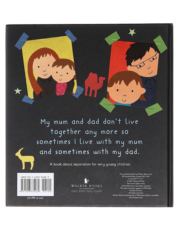 Living with mum and living with dad : my two homes - Melanie Walsh - Lastenkirjat - 10105619337 - 1