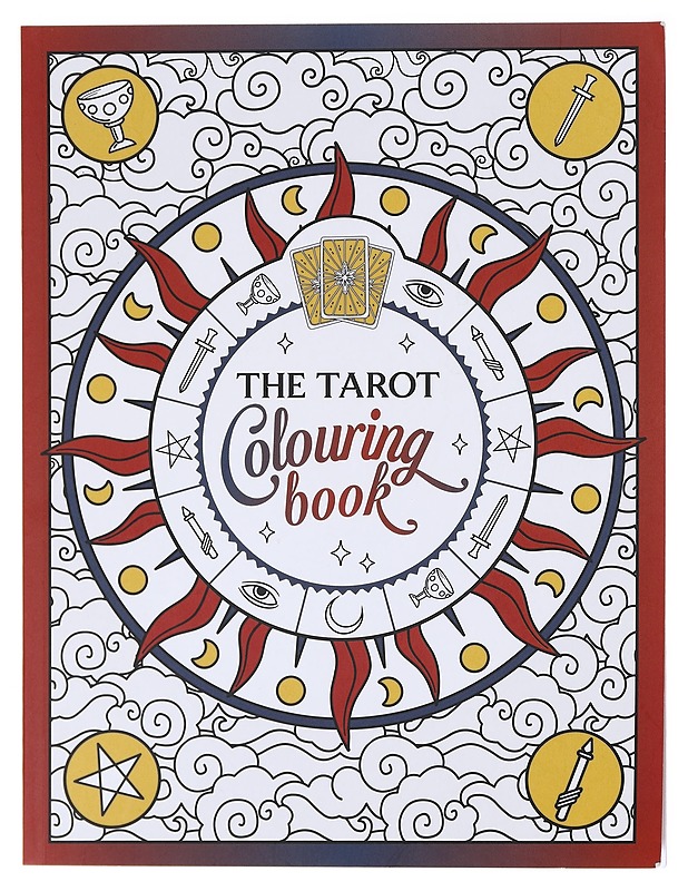 The Tarot Coloring Book - Holly Brook-Piper  - Harrastekirjat - 10105619348 - 0
