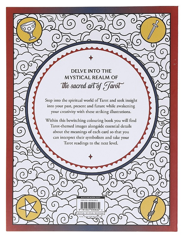 The Tarot Coloring Book - Holly Brook-Piper  - Harrastekirjat - 10105619348 - 1