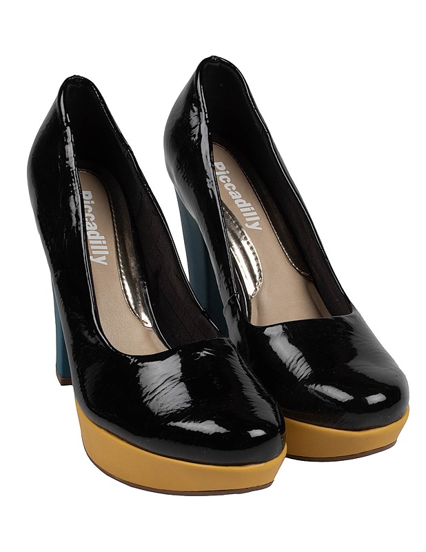 PICCADILLY Colour-block Platform Pumps -korkokengät, 35 - Naisten kengät  - 10105619359 - 0