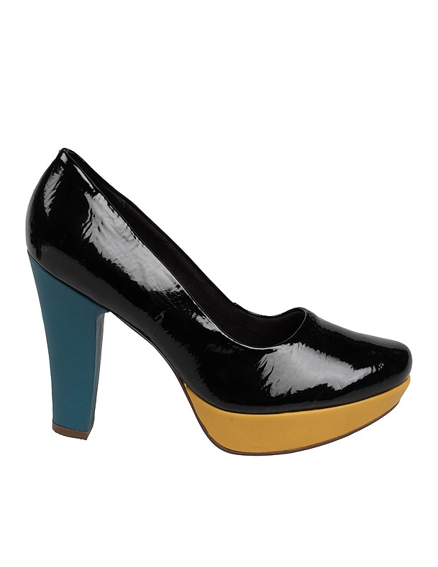 PICCADILLY Colour-block Platform Pumps -korkokengät, 35 - Naisten kengät  - 10105619359 - 1