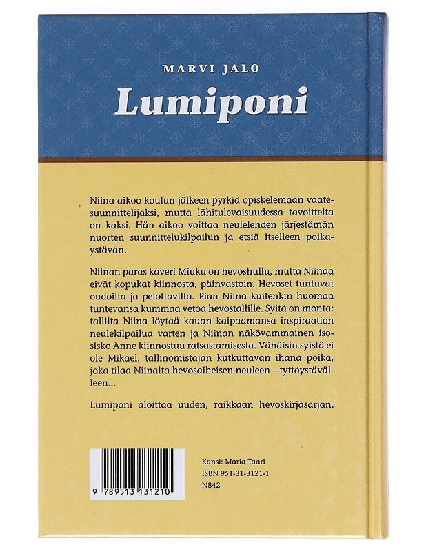Lumiponi - Marvi Jalo - Nuorten kirjat - 10105619358 - 1
