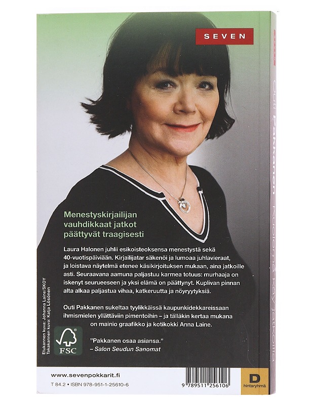 Kuolema käy jatkoilla / jännitysromaani - Outi Pakkanen - Romaanit ja novellit - 10105619365 - 1