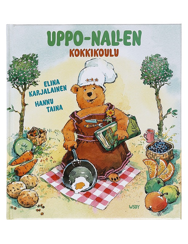 Uppo-nallen kokkikoulu - Karjalainen, Elina - Lastenkirjat - 10105619390 - 0