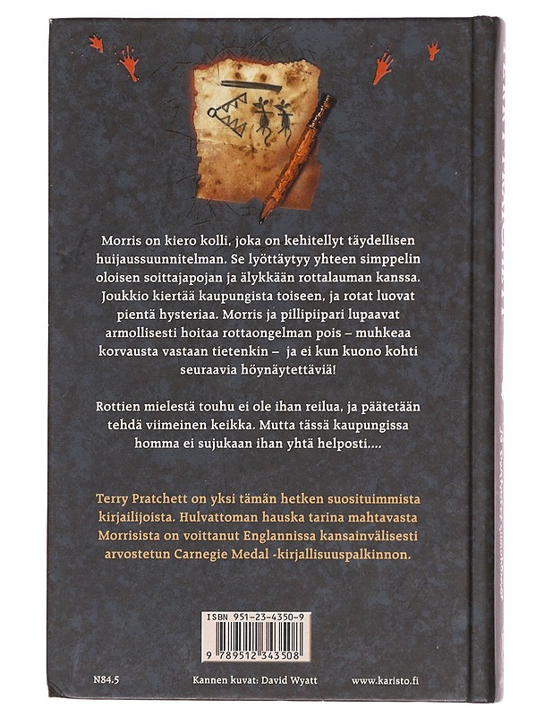 Mahtava Morris ja sivistyneet siimahännät - Pratchett, Terry - Fantasia- ja scifi - 10105619394 - 1