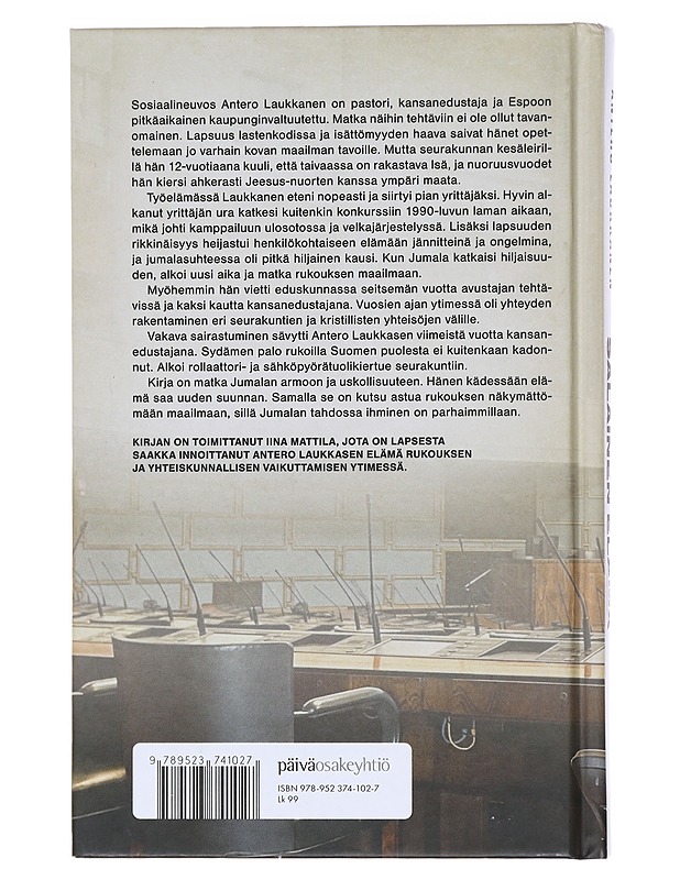 Kansanedustajan salainen elämä - Laukkanen, Antero - Elämäkerrat ja muistelmat - 10105619425 - 1