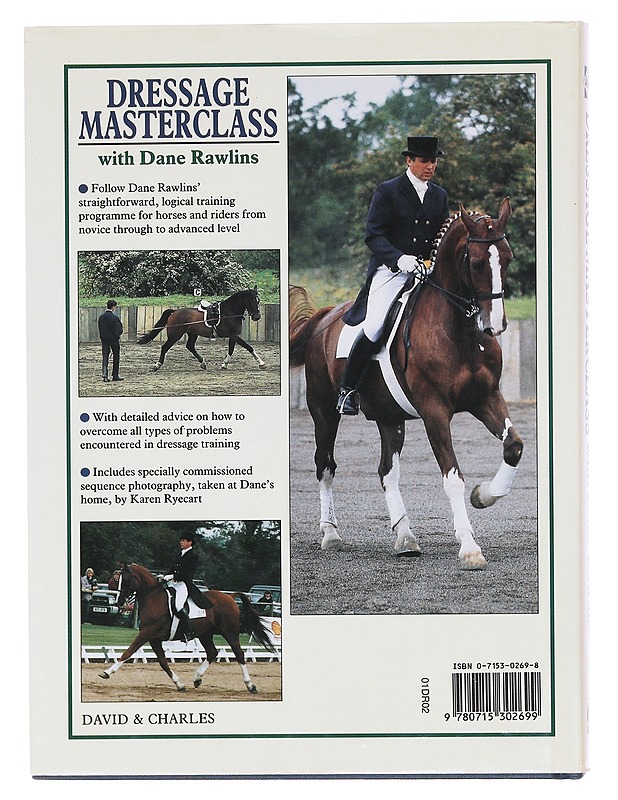 Dressage masterclass with Dane Rawlins - Karen Ryecart - Tietokirjat ja oppaat - 10105619444 - 1