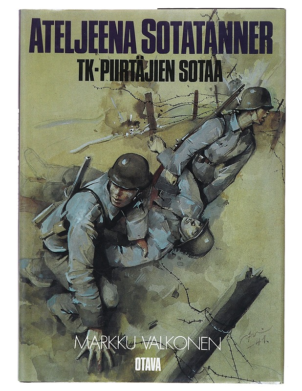 Ateljeena sotatanner - Valkonen, Markku, - Taide- ja kulttuurikirjat - 10105619475 - 0