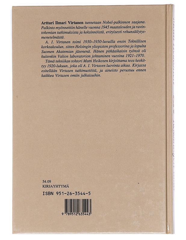 AIV : keksintöjen aika - Matti Heikonen - Elämäkerrat ja muistelmat - 10105619480 - 1