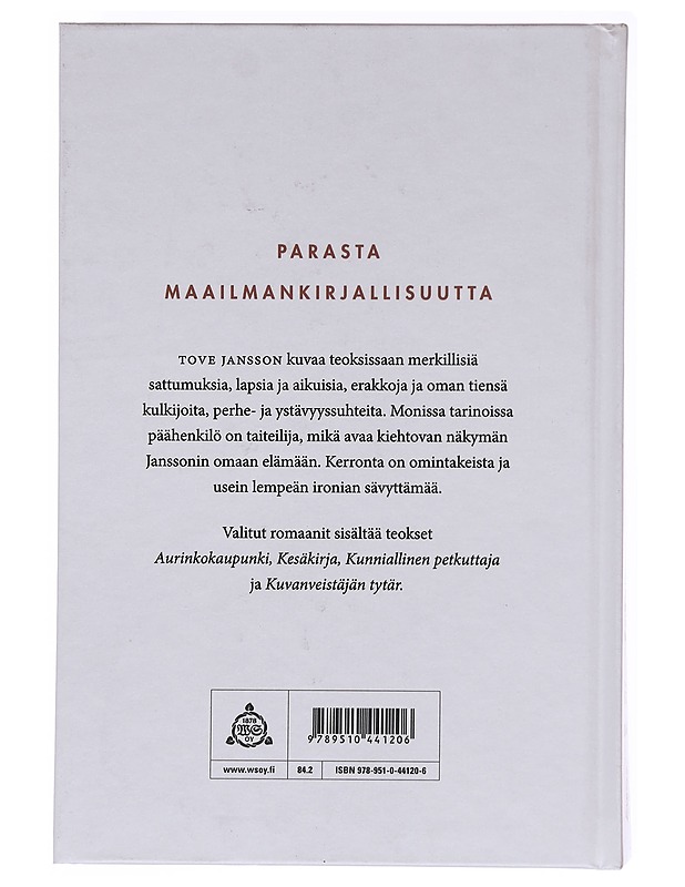 Valitut romaanit - Jansson, Tove - Kirja lahjaksi - 10105619484 - 1