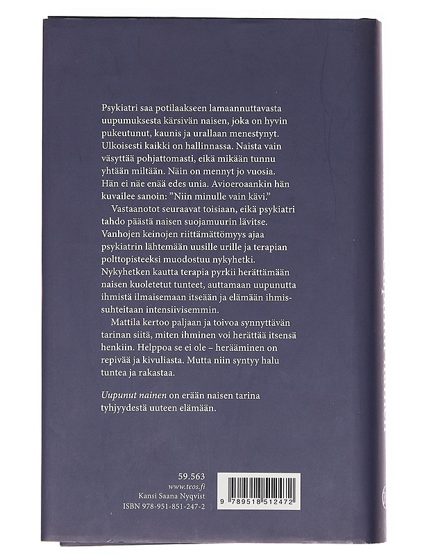 Uupunut nainen - Juhani Mattila - Kirja lahjaksi - 10105619489 - 1