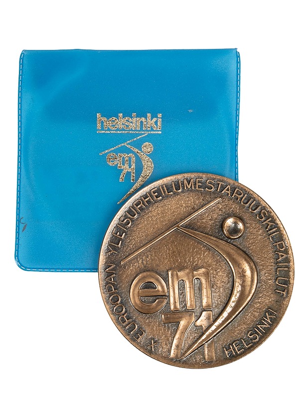 EM 71 Helsinki muistomitali - Muut sisustustavarat - 10105619499 - 0