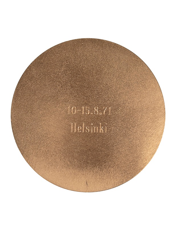 EM 71 Helsinki muistomitali - Muut sisustustavarat - 10105619499 - 1