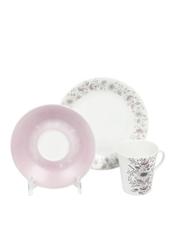 ARABIA Tea kahvikuppi, tassi ja pullalautanen - Designsuosikit - 10105619509 - 1