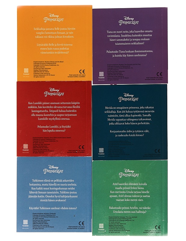 Disney Prinsessat : pikkukirjasto - Heimonen, Satu - Lastenkirjat - 10105619525 - 1