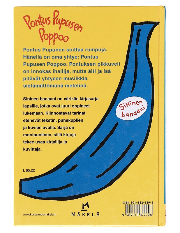 Pontus Pupusen Poppoo - Ritchie, Alison - Lastenkirjat - 10105619554 - 1