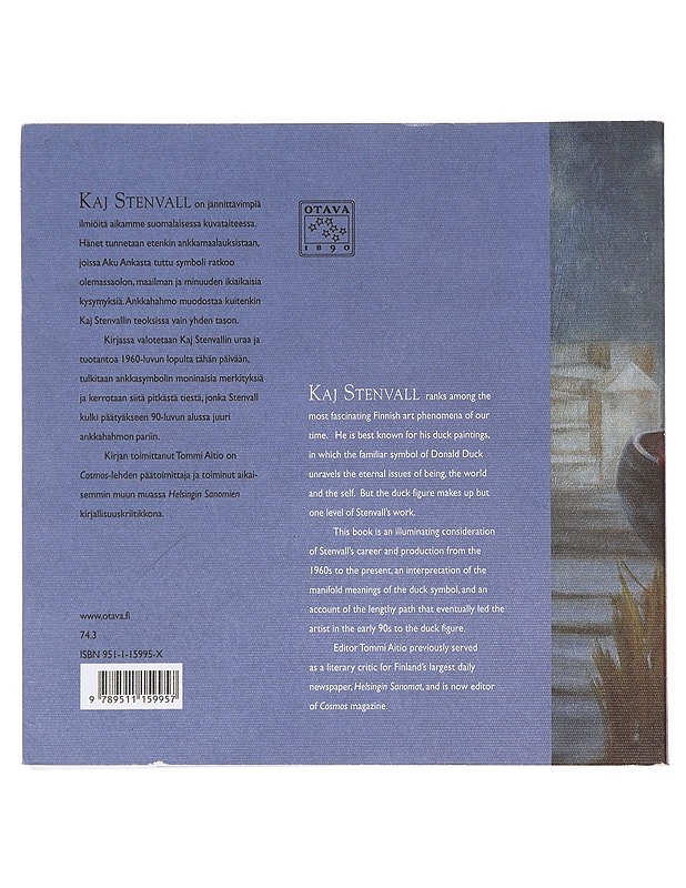 Kaj Stenvall - Aitio, Tommi - Taide- ja kulttuurikirjat - 10105619576 - 1