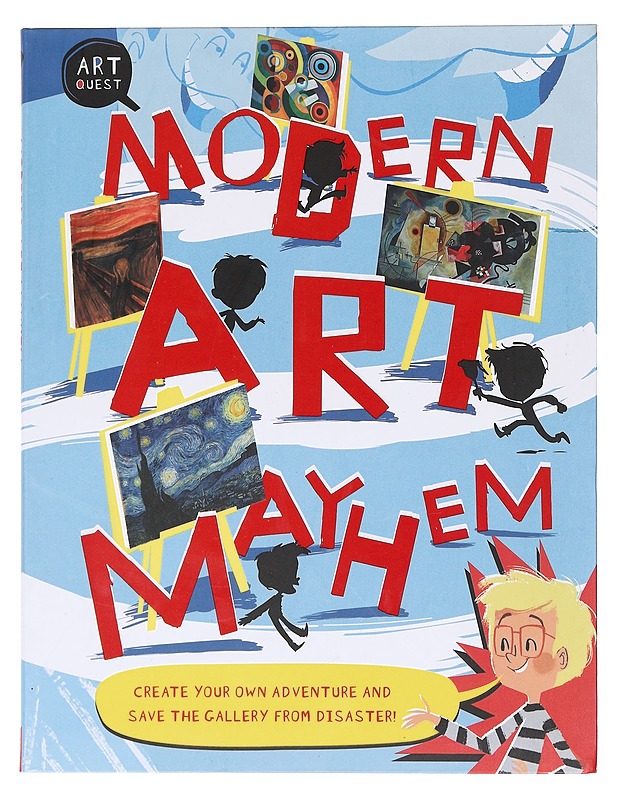 Art Quest : Modern Art Mayhem -  Joanna McInerney - Lastenkirjat - 10105619639 - 0