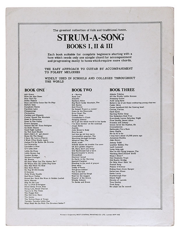 Strum-A-Song Book - Sadleir, Dick - Tietokirjat ja oppaat - 10105619656 - 1