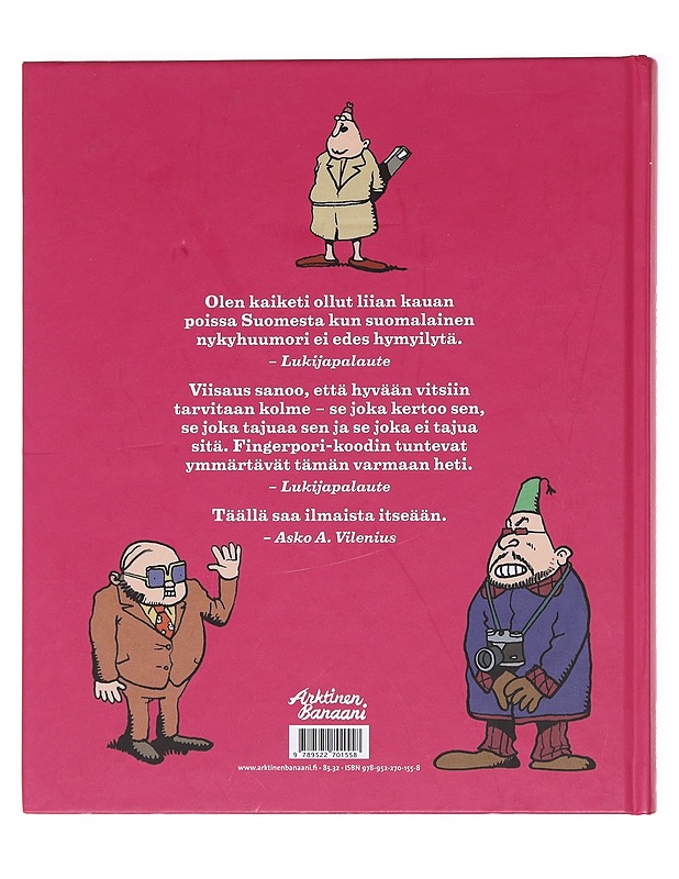 Fingerporin naamakirja / 2 - Pertti Jarla - Sarjakuvat - 10105619676 - 1