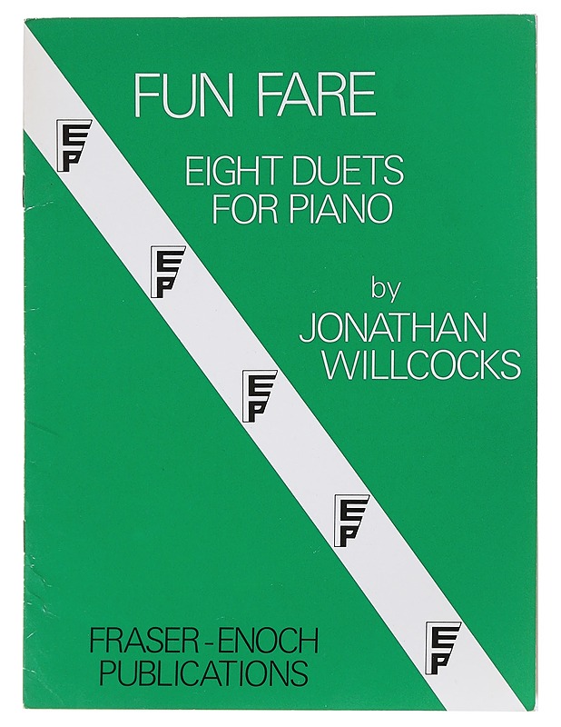 Fun Fare: Eight duets for piano - Willcocks, Jonathan - Tietokirjat ja oppaat - 10105619680 - 0