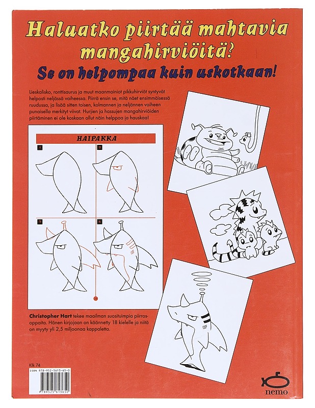 Piirrä mangaa! / pikkuhirviöt - Hart, Christopher - Lastenkirjat - 10105619679 - 1
