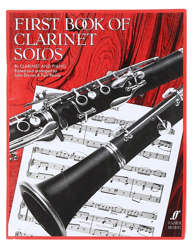 First book of clarinet solos / clarinet in Bb = Erstes Spielbuch für Klarinette und Klavier : Klarinette in B - Davies, John - Tietokirjat ja oppaat - 10105619701 - 0