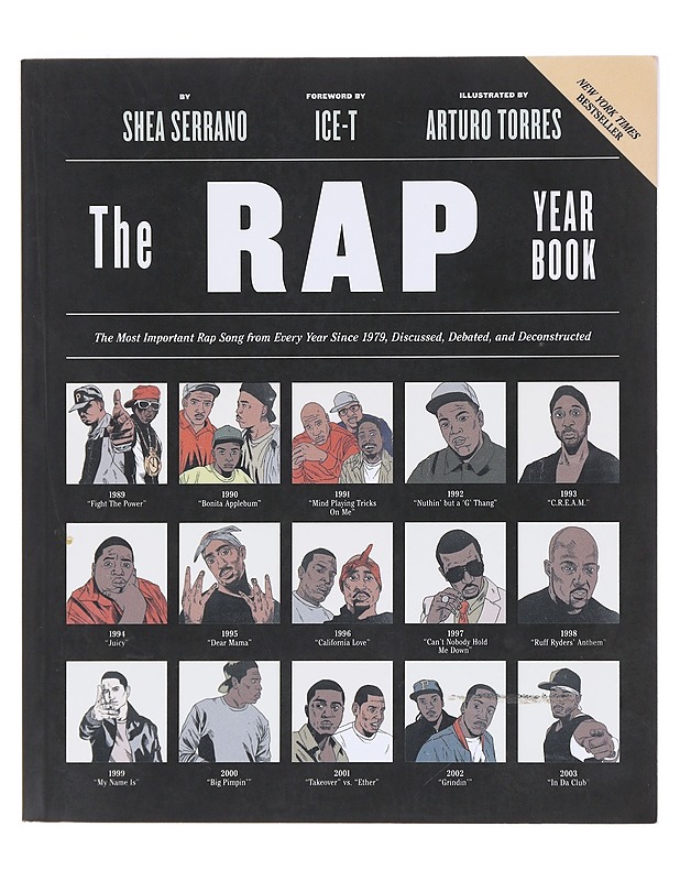 The rap year book : the most important rap song from every year since 1979, discussed, debated, and deconstructed - Serrano, Shea - Romaanit ja novellit - 10105619737 - 2
