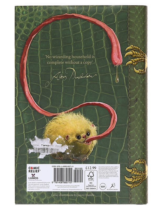 Fantastic beasts and where to find them - Rowling, J. K. - Lastenkirjat - 10105619773 - 1