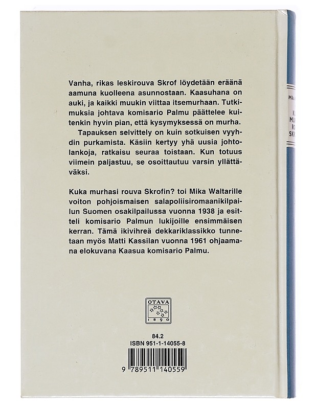 Kuka murhasi rouva Skrofin? - Mika Waltari - Romaanit ja novellit - 10105619811 - 1