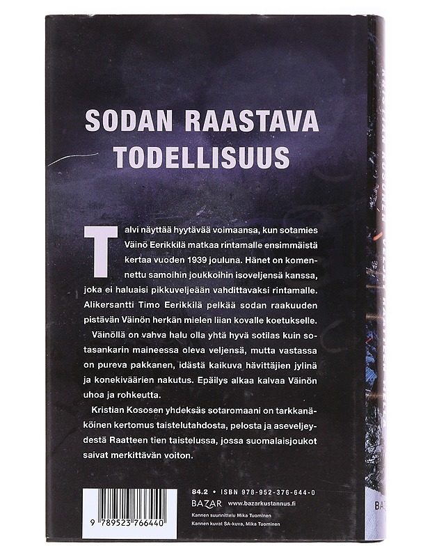Veljet Raatteen tiellä - Kristian Kosonen - Kaunokirjallisuus - 10105619830 - 1