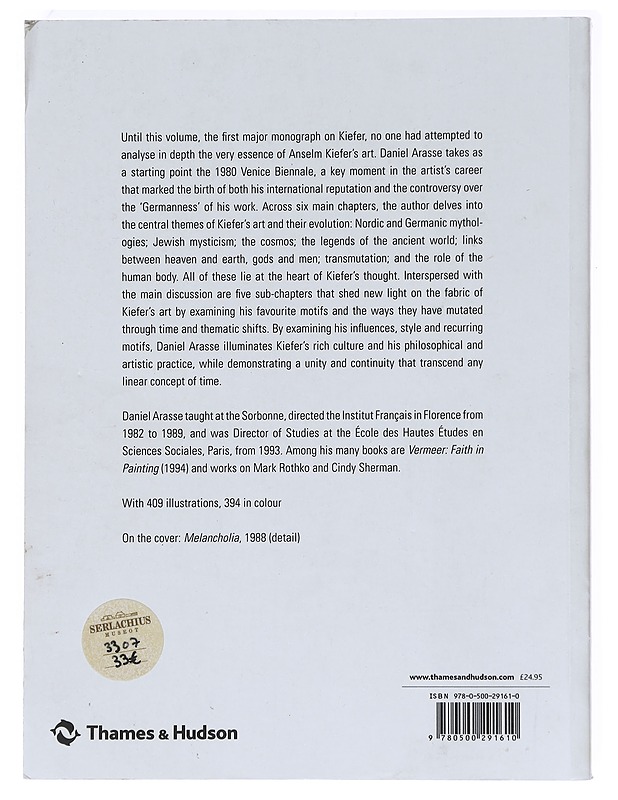 Anselm Kiefer - Daniel Aresse - Tietokirjat ja oppaat - 10105619851 - 1