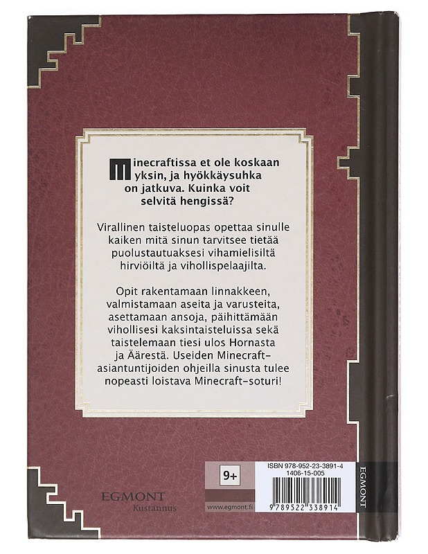 Minecraft / taisteluopas - Stephanie Milton - Harrastekirjat - 10105619863 - 1