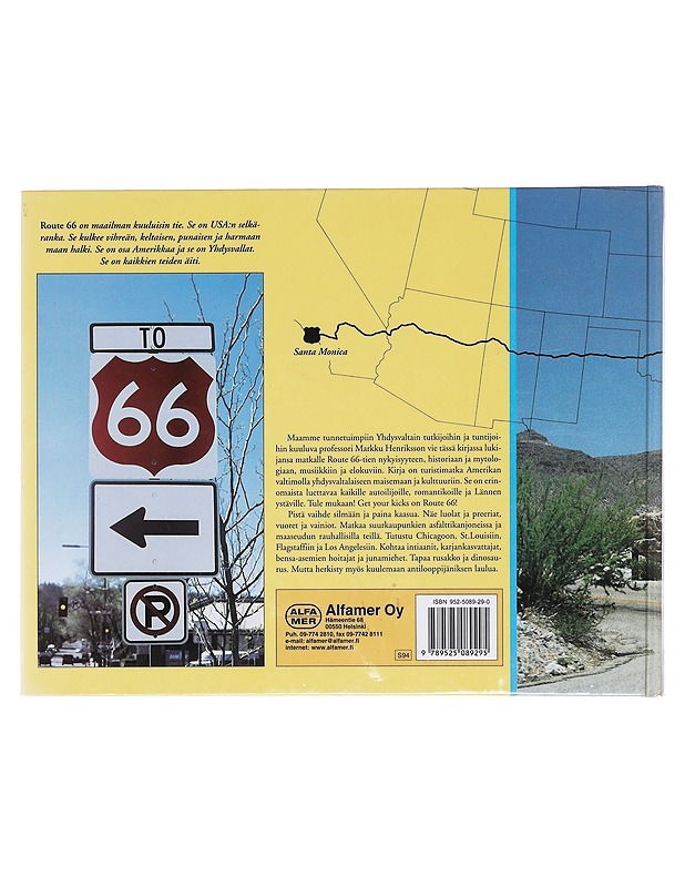 Amerikan tiellä - Route 66 - Henriksson, Markku - Tietokirjat ja oppaat - 10105619894 - 1