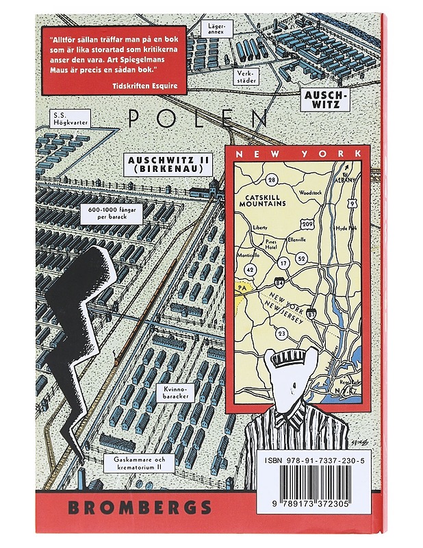 Maus : en överlevandes historia - Spiegelman, Art - Sarjakuvat - 10105619903 - 1