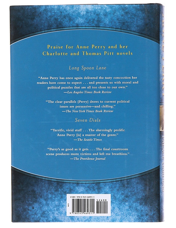 Bucking Palace Gardens - Anne Perry - Romaanit ja novellit - 10105619926 - 1