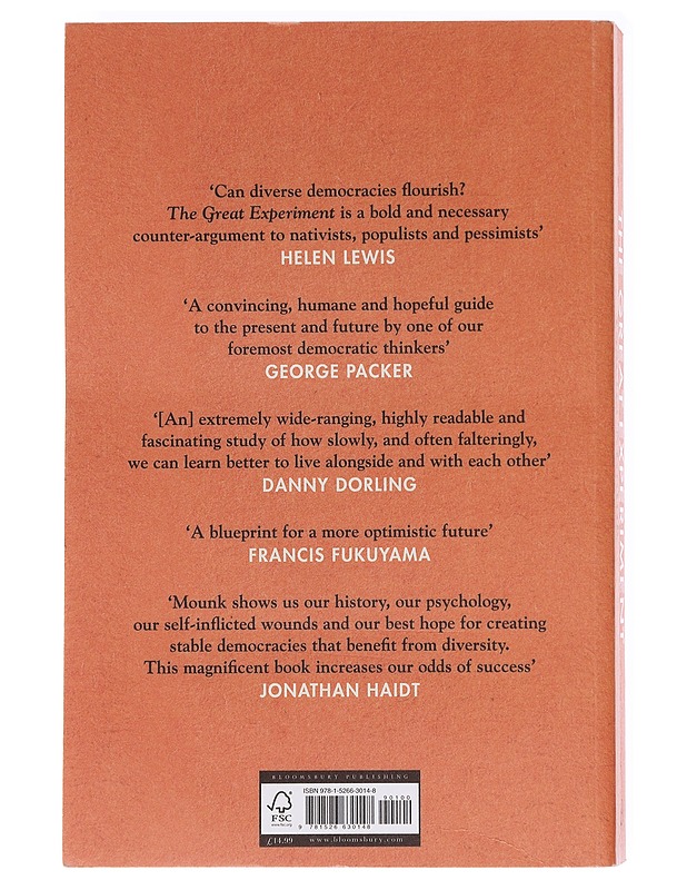The Great Experiment _ Yascha Mounk - Harrastekirjat - 10105619976 - 1
